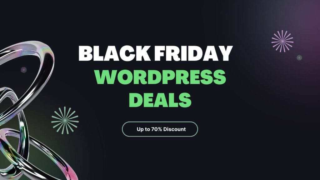 Best black friday wordpress deals