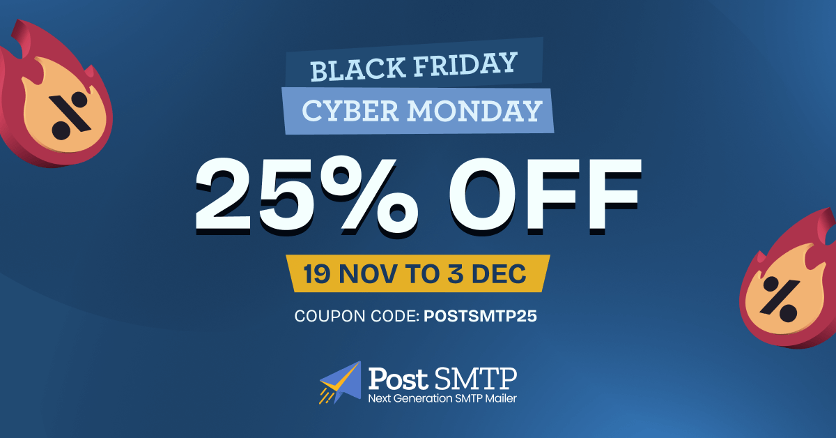 Black Friday and Cyber Monday sale offering 25% discount from Nov 19 to Dec 3.