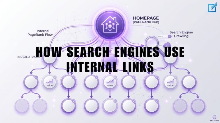 How Search Engines Use Internal Links: Crawling, Indexing & PageRank Flow