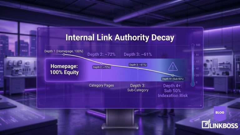 Click Depth & Indexation: Why Pages 4+ Clicks Deep Don’t Rank